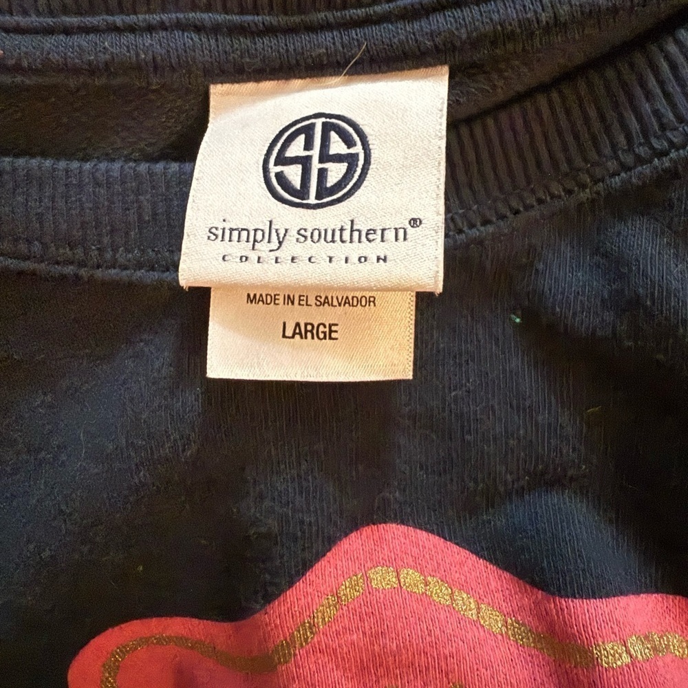 Simply Southern "God Is My Anchor" Sweatshirt - Picture 9 of 9